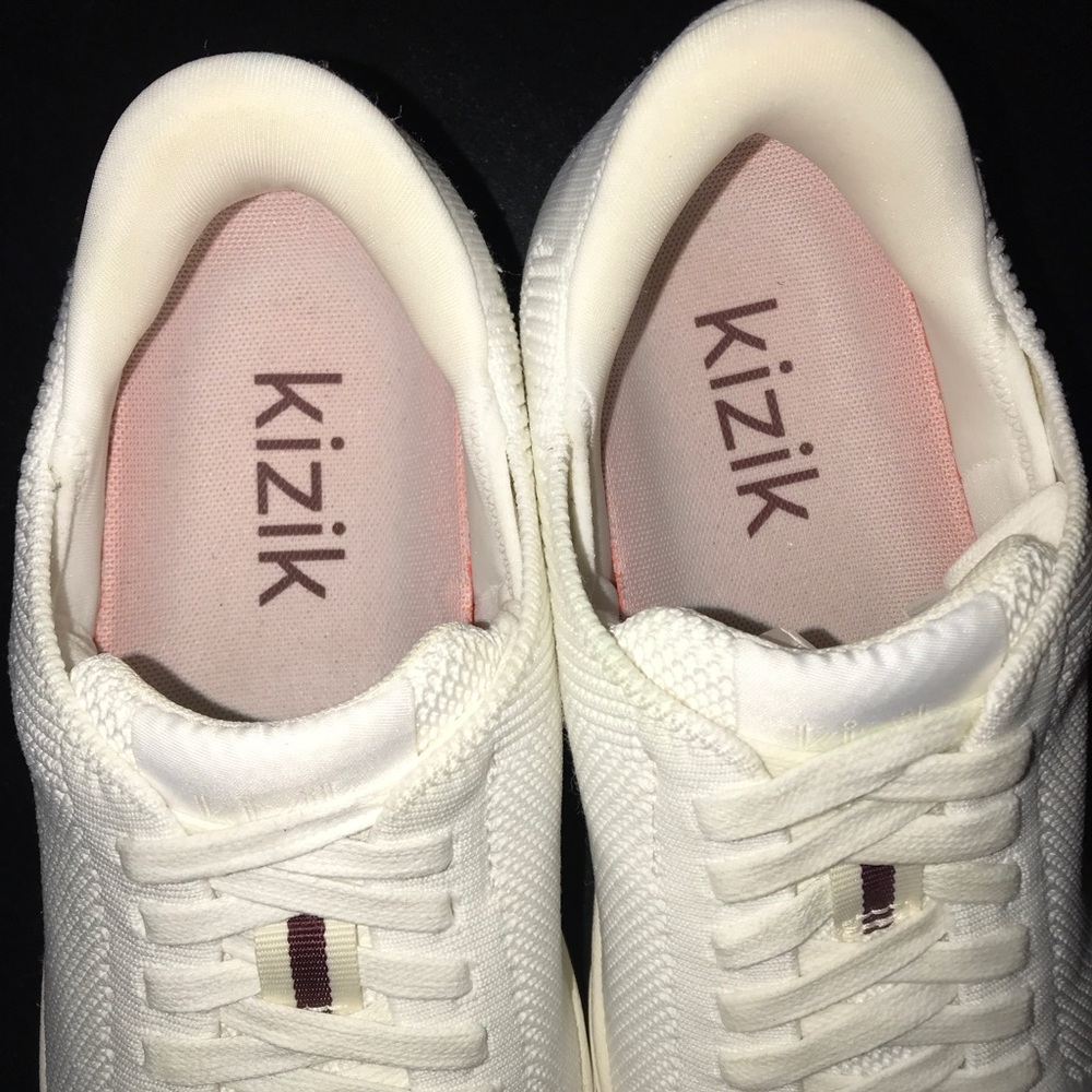 Kizik Knit White Sneaker Size 8 - Picture 8 of 11